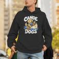 Canoe Dogs Golden Retriever Paddling Graphic Unisex Hoodie Canoe Dogs Golden Retriever Paddling Graphic Unisex Hoodie