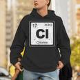 Chlorine Periodic Table Symbol Chemistry Swimming Dive Unisex Hoodie Chlorine Periodic Table Symbol Chemistry Swimming Dive Unisex Hoodie
