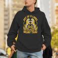Cute Muay Thai Art For Men Women Kids Muay Thai Lovers Unisex Hoodie
