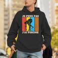 Je Peux Pas J'Ai Piscine Swimming Humour Retro Swimming Pool Unisex Hoodie Je Peux Pas J'Ai Piscine Swimming Humour Retro Swimming Pool Unisex Hoodie