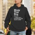 Muay Thai Boy Definition Martial Arts Sports Unisex Hoodie