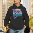 Muay Thai Kickboxing Retro Free Head Kicks Unisex Hoodie