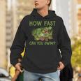 Swimmer Crocodile Swimming Humor How Fast You Can Swim Unisex Hoodie Swimmer Crocodile Swimming Humor How Fast You Can Swim Unisex Hoodie