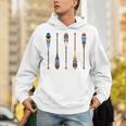 Colorful Painted Oars Paddle Nautical CanoeShirt Unisex Hoodie Colorful Painted Oars Paddle Nautical CanoeShirt Unisex Hoodie