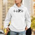 Drum Kit Pulse Line Rock Artist Drum Set Unisex Hoodie Drum Kit Pulse Line Rock Artist Drum Set Unisex Hoodie
