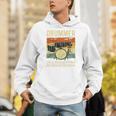Drummer Better Timing Retro Vintage Sunset Drum Kit Graphic Unisex Hoodie Drummer Better Timing Retro Vintage Sunset Drum Kit Graphic Unisex Hoodie