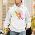 Drummer Drumsticks Fist Drum Kit Sweatshirt Unisex Hoodie
