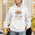Kayak Kayak Vintage Mountains Canoe Kayak Raglan Baseball Tee Unisex Hoodie