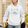 Paddle Retro Style Canoe & Outdoors Simple Canoeing Graphic Unisex Hoodie