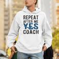 Repeat Yes Swim Coach Swimming Coach Unisex Hoodie Repeat Yes Swim Coach Swimming Coach Unisex Hoodie