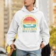 Never Underestimate An Old Man With a Canoe Retro Raglan Baseball Tee Unisex Hoodie
