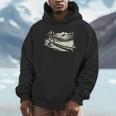 Canoe Tripper Loading Portage Pack First Light Unisex Hoodie