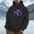 Cool Drum Kit Percussion Vintage Retro Drummer Costume Unisex Hoodie Cool Drum Kit Percussion Vintage Retro Drummer Costume Unisex Hoodie