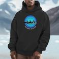 Kai Outrigger Canoe Hawaii Aloha State Paddling Retro Unisex Hoodie