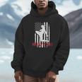 Muay Thai American Flag Fighter Patriotic Unisex Hoodie