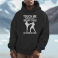 Muay Thai Boxing Kickboxing Your First Lesson Is Free Unisex Hoodie