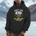 Muay Thai Elephant Martial Arts Thai Boxing Coach Lover Unisex Hoodie