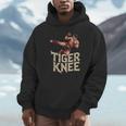 Muay Thai Fighter Tiger Knee Vintage Distressed Badge Unisex Hoodie Muay Thai Fighter Tiger Knee Vintage Distressed Badge Unisex Hoodie