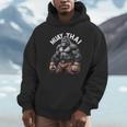 Muay Thai Gorilla Strength Power Fighter Unisex Hoodie