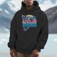 Muay Thai Kickboxing Retro Free Head Kicks Unisex Hoodie