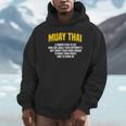 Muay Thai Martial Arts Combat Sports Unisex Hoodie