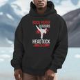 Rock Paper Scissors Head Kick I Win Muay Thai Unisex Hoodie