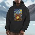 Starry Night Drum Kit Van Gogh Style Art Unisex Hoodie Starry Night Drum Kit Van Gogh Style Art Unisex Hoodie