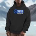 Swim Instructor Swimming Teacher Swimmer In Pool Graphic Art Unisex Hoodie Swim Instructor Swimming Teacher Swimmer In Pool Graphic Art Unisex Hoodie