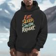 Swimmer Eat Sleep Swim Repeat I Swimming Unisex Hoodie Swimmer Eat Sleep Swim Repeat I Swimming Unisex Hoodie