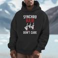 Synchronized Swimming Art For Men Women Synchronized Swim Unisex Hoodie