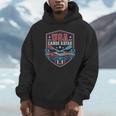 USA Canoe Kayak Paddling American Flag Emblem Unisex Hoodie USA Canoe Kayak Paddling American Flag Emblem Unisex Hoodie