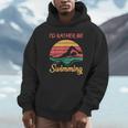 Water Rat Water Sports Hobby Swimming Club Swimming Unisex Hoodie