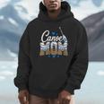 Women's Canoe Mom Leopard Print Paddle River Lake Sport Mother Unisex Hoodie