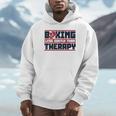 Boxing Less Costly Than Therapy Muay Thai Boxing Unisex Hoodie Boxing Less Costly Than Therapy Muay Thai Boxing Unisex Hoodie