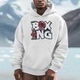 Boxing Professional Boxer Muay Thai Kickboxer Fan Boxing Unisex Hoodie