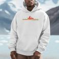 Canoe Canoeing Retro Vintage Canoeing Unisex Hoodie
