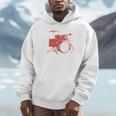 Drum Kit Drummer Band Musical Instrument Rock Music Unisex Hoodie