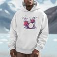 Drum Kit Electronic Drums Sweatshirt Unisex Hoodie Drum Kit Electronic Drums Sweatshirt Unisex Hoodie