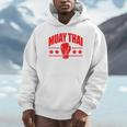 Muay Thai For Men Women Kids Mixed Martial Arts Raglan Baseball Tee Unisex Hoodie Muay Thai For Men Women Kids Mixed Martial Arts Raglan Baseball Tee Unisex Hoodie