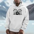Retro Drum Kit Unisex Hoodie