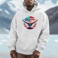 Swimming United States Shirt With American Flag Swimming Unisex Hoodie
