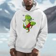 T-Rex Dinosaur Muay Thai Boxing Karate Martial Arts Kung Fu Unisex Hoodie