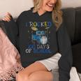 100th Day Of SchoolShirt Happy 100 Days Drum Kit Music Unisex Hoodie