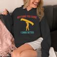 Anything You Canoe I Canoe Better Vintage Quote Sleeveless Unisex Hoodie