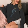 Beautiful Colors Swimming Hammerhead Shark Lovers Unisex Hoodie