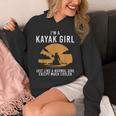 Cool Kayak For Women Girls Kayaker Canoe Kayaking Paddle Oar Unisex Hoodie