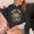 Cool Muay Thai Art For Men Women Kickboxer MMA Muay Thai Unisex Hoodie