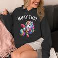 Cute Muay Thai Unicorn Unisex Hoodie Cute Muay Thai Unicorn Unisex Hoodie