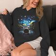 Drum Kit Percussionist Drummer Van Gogh Drums Unisex Hoodie Drum Kit Percussionist Drummer Van Gogh Drums Unisex Hoodie