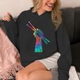 Drummer Drum Kit Tie Dye Hippie Drummer Unisex Hoodie